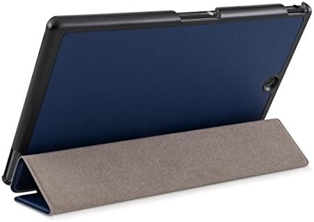 kwmobile Esetben Kompatibilis Sony Xperia Tablet Z3 Kompakt - PU Bőr Smart Cover Védő Tablet Esetében Stand - Sötét Kék