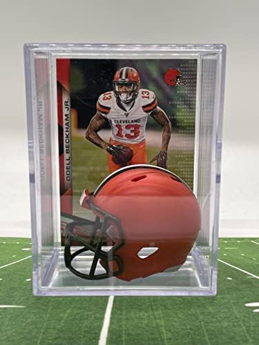 Cleveland Browns NFL Sisak Shadowbox w/Odell Beckham Jr. OBJ kártya