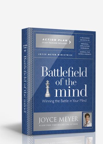 Joyce Meyer Battlefield az Elme CSELEKVÉSI TERV (DVD, CD, Munkafüzet & Napló)