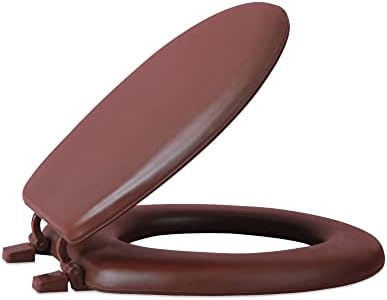 Puha Standard Vinil-Wc-Ülőke, Csokoládé - 17 Centis Puha műanyag Fedelet a Comfort Hab Csillapítás - Illik Minden Szabványos