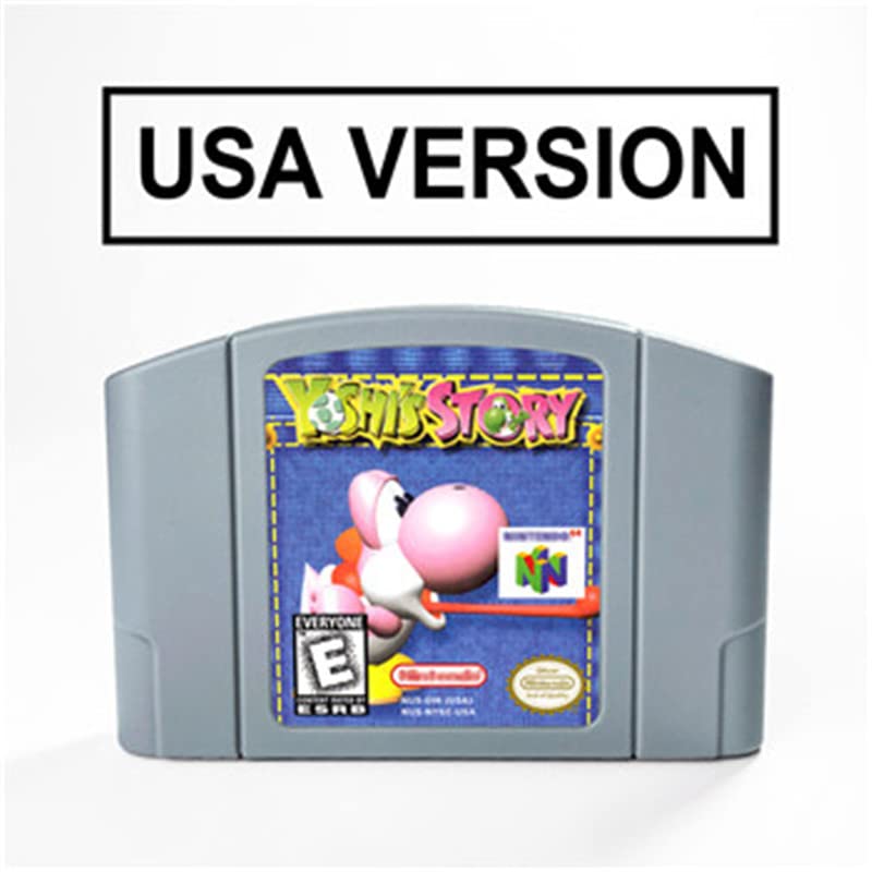 Yoshi Története A 64 Bites Játék Patron USA Verzió NTSC Formátum