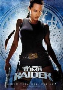 TOMB RAIDER-LARA CROFT - 27X40 Eredeti Film Poszter Egy Lapra Angelina Jolie 2001