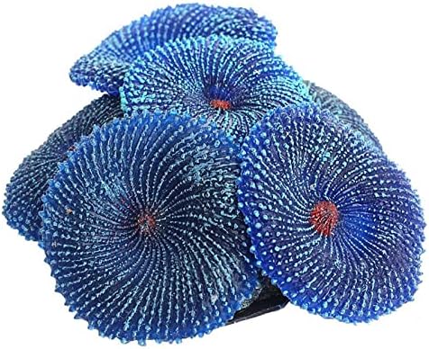 NUPART Mesterséges Gyanta Kék Lágy Korall-Tengeri Növény Dísz Akvárium, akvárium Dekoráció, Családi Akvárium Dekoráció, Otthon