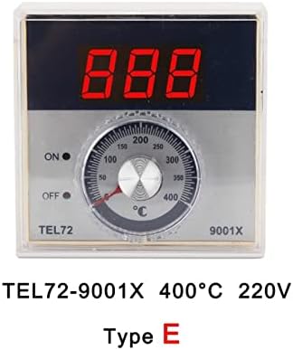 GORS Mutató Hőmérséklet szabályozó K E Típusú Típusú Digitális Termosztát TED-2001/TEL72-9001X 400 Celsius 220VAC 72 * 72mm