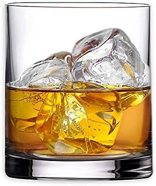 Waterford Márki Személyre szabott Pillanatok 18.6 oz Dupla Régi Whiskys Poharat, Készlet 4 Egyéni Vésett Kristály Kövek pohár