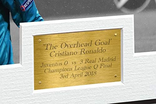 Nagy A3+ Print Cristiano Ronaldo 12x8 A4 Aláírt A Felső Cél / a Juventus 0 vs Real Madrid 3 Autogramot Fotó, Fénykép, Kép
