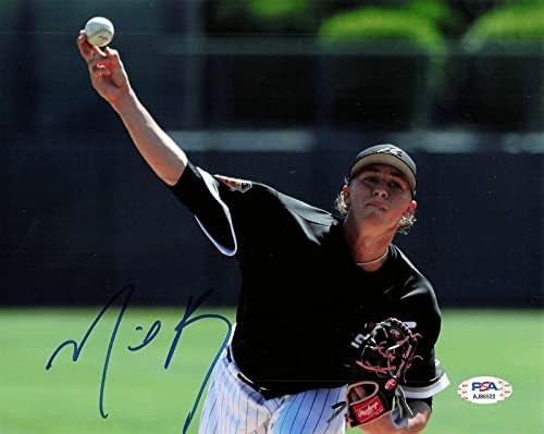 Michael Kopech aláírt 8x10 fotó Chicago White Sox-PSA/DNS-Dedikált - Dedikált MLB Fotók