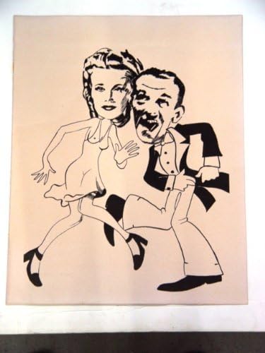 Ginger Rogers Fred Astaire Vicces Rajz, Poszter őket tánc