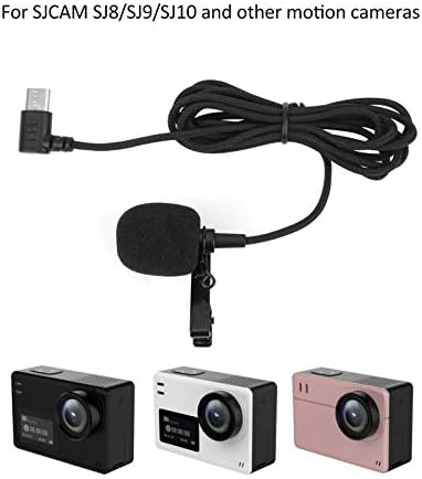 Shanrya Mikrofon, Mikrofon Tartozék Akció Kamera C‑Típusú Mikrofon Akció Kamera, Mikrofon, Okostelefon Mikrofon Vlogging