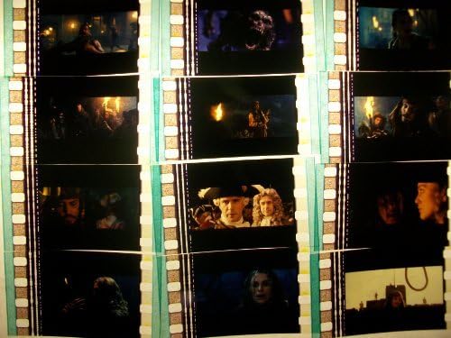A KARIB-tenger kalózai Sok 12 35 mm-es Film Sejtek - Gyűjthető Emlékek Kiegészíti Plakát, Könyv, Színház