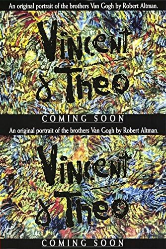 VINCENT & THEO - 27x41 Eredeti Film Poszter Egy Lap 1990-Es Hengerelt Robert Altman Van Gogh