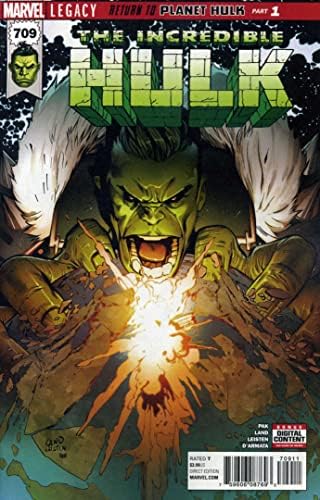 A hihetetlen Hulk, A 709 VF ; Marvel képregény | Vissza Planet Hulk 1