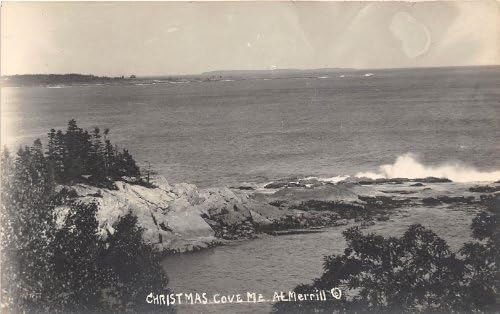 Karácsonyi Cove-Ban, Maine Képeslap
